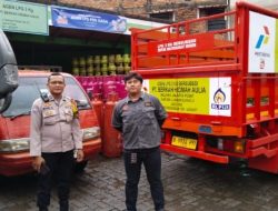 Bhabinkamtibmas Cempaka Putih Timur Pengecekan Ke Agen Gas