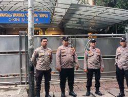Kapolsubsektor Cikini Pimpin Pengamanan Perayaan Suamini Di Vihara Manggala Vinakaya Ganesha Temple