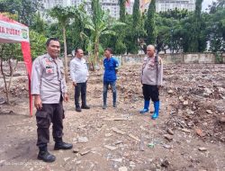 Wakapolsek Kemayoran Melakukan Monitoring Lahan Ketahanan Pangan Bergizi