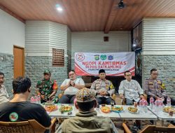 Ngopi Kamtibmas Polsek Johar Baru: Menjalin Kerja Sama dengan Tiga Pilar dan Warga