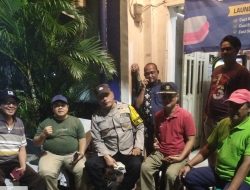 Sambang Bhabinkamtibmas Johar Baru, Membangun Kedekatan dengan Tokoh Masyarakat dan Warga