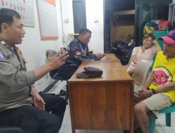 Bhabinkamtibmas Kelurahan Galur Melaksanakan Kegiatan Problem Solving Laporan warga tentang Kesalahpahaman