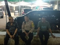 Jalin Silaturahmi, Bhabinkamtibmas Kelurahan Kebon Kosong Sambangi Tokoh Agama dan Tokoh Masyarakat