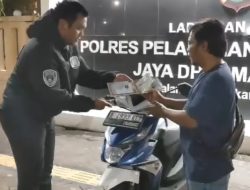 Polres Pelabuhan Tanjung Priok Kembalikan Motor Curian ke Pemiliknya