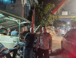 Antisipasi Tawuran Dan 3 Cepu Malam Minggu Bhabinkamtibmas Benhil Patroli Dialogis Kewilayahan
