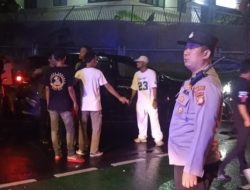 Patroli Polsek Menteng Himbauan Warga Masyarakat Di Jalan Cokroaminoto