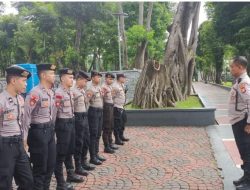 Apel Pengamanan Rutin Antisipasi Unjuk Rasa Di Gedung DPR RI Minggu I Bulan Februari 2025