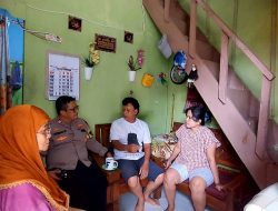 Bhabinkamtibmas Kelurahan Cempaka Baru Melaksanakan Sambang Dialogis Dan Himbauan Bahaya Kebakaran