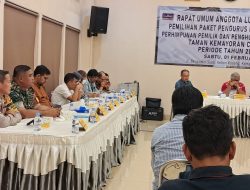 Bhabinkamtibmas Kelurahan Kebon Kosong Hadiri Pemilihan Paket Pengurus dan Paket Pengawas PPSRS-TKC Periode Tahun 2025 – 2028