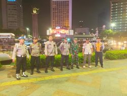 Tiga Pilar Menteng Antisipasi Potensi Kerawanan Dan Kejahatan Jalanan Di Kawasan Bundaran HI