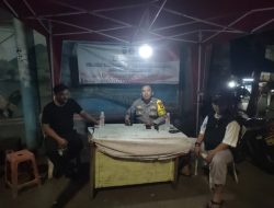 Bersama Warga Bhabinkamtibmas Gondangdia Pemantauan Perbatasan Kwitang Kalipasir