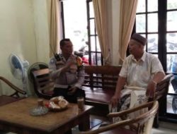 Bhabinkamtibmas Cempaka Putih Timur Silaturahmi Ke Tokoh Masyarakat
