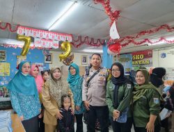 Peduli Kesehatan Bhabinkamtibmas Gunung Sahari Utara Hadiir Bersama Sudin Kesehatan