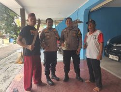 Warga Cempaka Putih Serahkan Senjata Tajam ke Polisi, Berkat Program Cetar Polres Tangsel