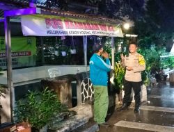 Bhabinkamtibmas Kelurahan Kebon Kosong Kontrol Pos Kamling Rw.02