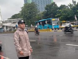 Pelayanan Pagi Unit Samapta Di Sepanjang Jl Gunung Sahari Raya