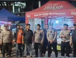 Patroli Tiga Pilar Menteng Memastikan Keamanan Perbatasan Kwitang-Kalipasir Di Malam Hari