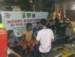 Polsek Metro Gambir Gelar Ngopi Kamtibmas, Warga Petojo Utara Sampaikan Aspirasi