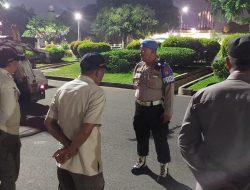 Polsek Metro Gambir Gelar Apel Patroli Cipta Kondisi 3 Pilar di Monas
