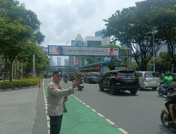 Patroli 1053 Pengaturan Arus Lalu Lintas Di Jalan Jenderal Sudirman
