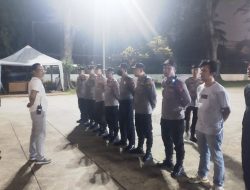 Polsek Sawah Besar dan Polsek Metro Gambir Gelar Apel Rayonisasi Untuk Antisipasi Guantibmas