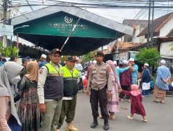 Samapta Polsek Senen, Pemantauan dan Pengamanan Pengajian Rutin Islamic Center Kwitang