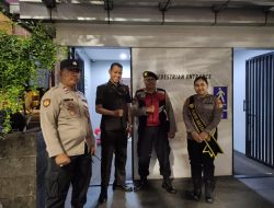 Patroli Jalan Kaki Polsek Menteng Dan Polwan Himbaun Kamtibmas Di Sepanjang Jalan Mh Thamrin