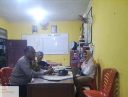 Cooling System, Bhabinkamtibmas Johar Baru dengan Tokoh Masyarakat di Pos Sekretariat RW 09