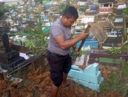 Kisah Bripka Joko Hadi, Polisi yang Mengabdikan Diri sebagai Penggali Kubur Gratis untuk Warga Kurang Mampu