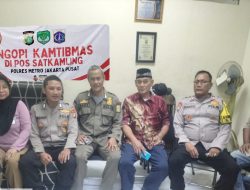 Meningkatkan Keamanan Wilayah Bhabinkamtibmas melalui Kolaborasi FKDM dan  Satpol PP dalam Ngopi Kamtibmas