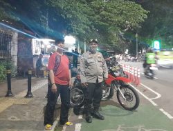 Personil Patmor Menteng Patroli Dialogis Dan Himbauan Kamtibmas Security Di Jalan Cikditiro
