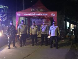 Patroli Tiga Pilar Menteng Kontrol Perbatasan Kwitang Kalipasir Antisipasi Kerawanan Malam Hari