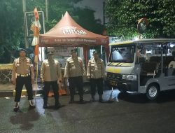 Sebagai Langkah Antisipasi,Patroli Tiga Pilar Menteng Hadir Di Perbatasan Jembatan Menteng Tenggulun