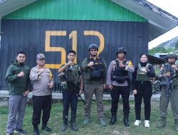 Kasatgas Humas Ops Damai Cartenz Kunjungi Pos Brimob di Oksibil dan Serambakon, Berikan Motivasi kepada Personel