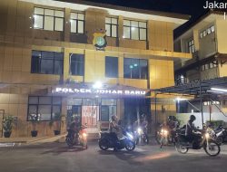 Patroli Mobile dan Strong Points Pagi Hari Polsek Johar Baru  Antisipasi Gangguan Kamtibmas Ciptakan Keamanan Wilayah
