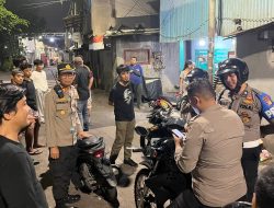 Upaya Polsek Johar Baru Jaga Kamtibmas, Patroli Cipta Kondisi dan Pembubaran Kumpul-kumpul Remaja