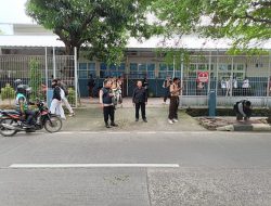 Cegah Tawuran Kapolsubsektor Rajawali Lakukan Pengawalan Pelajar