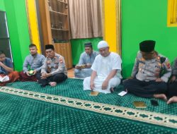 Personel Polsektro Tanah Abang Panjatkan Do’a Di Malam Nifsu Syahban