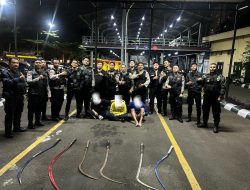 Gerak Cepat Tim Presisi Sat Samapta Polrestro Jakpus Amankan 3 Pelaku Tawuran di Bungur Senen