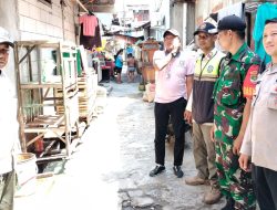 Sinergitas Tiga Pilar Kelurahan Kebon Kosong Berikan Himbauan Keamanan Hewan Ternak dan Kebersihan Kandang