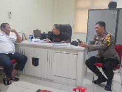 Bhabinkamtibmas Kebon Kacang Bersama Sekel Sambangi Ketua RW 06