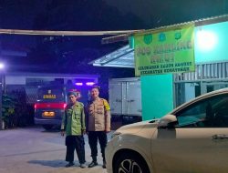 Sambang dan Monitoring Pos Kamling Bhabinkamtibmas Kelurahan Kebon Kosong
