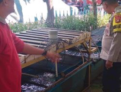 Bhabinkamtibmas Duri Pulo Sambangi RPTRA Melati, Dukung Ketahanan Pangan Warga