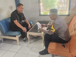 Bhabikamtibmas Benhil Sambangi Ketua RW 09 Sebagai Cooling System Kewilayahan