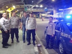 Cegah Gangguan Kamtibmas Wakapolsek Cempaka Putih Pimpin Patroli Cipta Kondisi