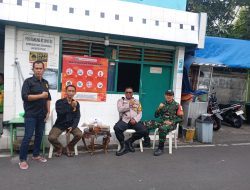 Bhabinkamtibmas Kelurahan Sumur Batu Melaksanakan Kegiatan Cooling System Monitoring Kegiatan Tarhib Ramadhan