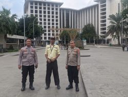 Pengamanan Polsek Sawah Besar Dalam Perayaan 20 Tahun Pusat Studi Al-Qur’an di Masjid Istiqlal