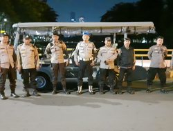 Patroli Cipta Kondisi Menteng Hadir Di Perbatasan Jembatan Menteng Tenggulun Antisipasi Ribut Warga