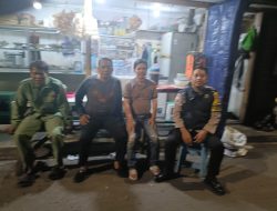 Kerjasama Bhabinkamtibmas Gunung Sahari Utara Rangkul Tokoh Warga Dalam Harkamtibmas