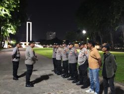 Polsek Sawah Besar dan Polsek Metro Gambir Gelar Apel Rayonisasi
